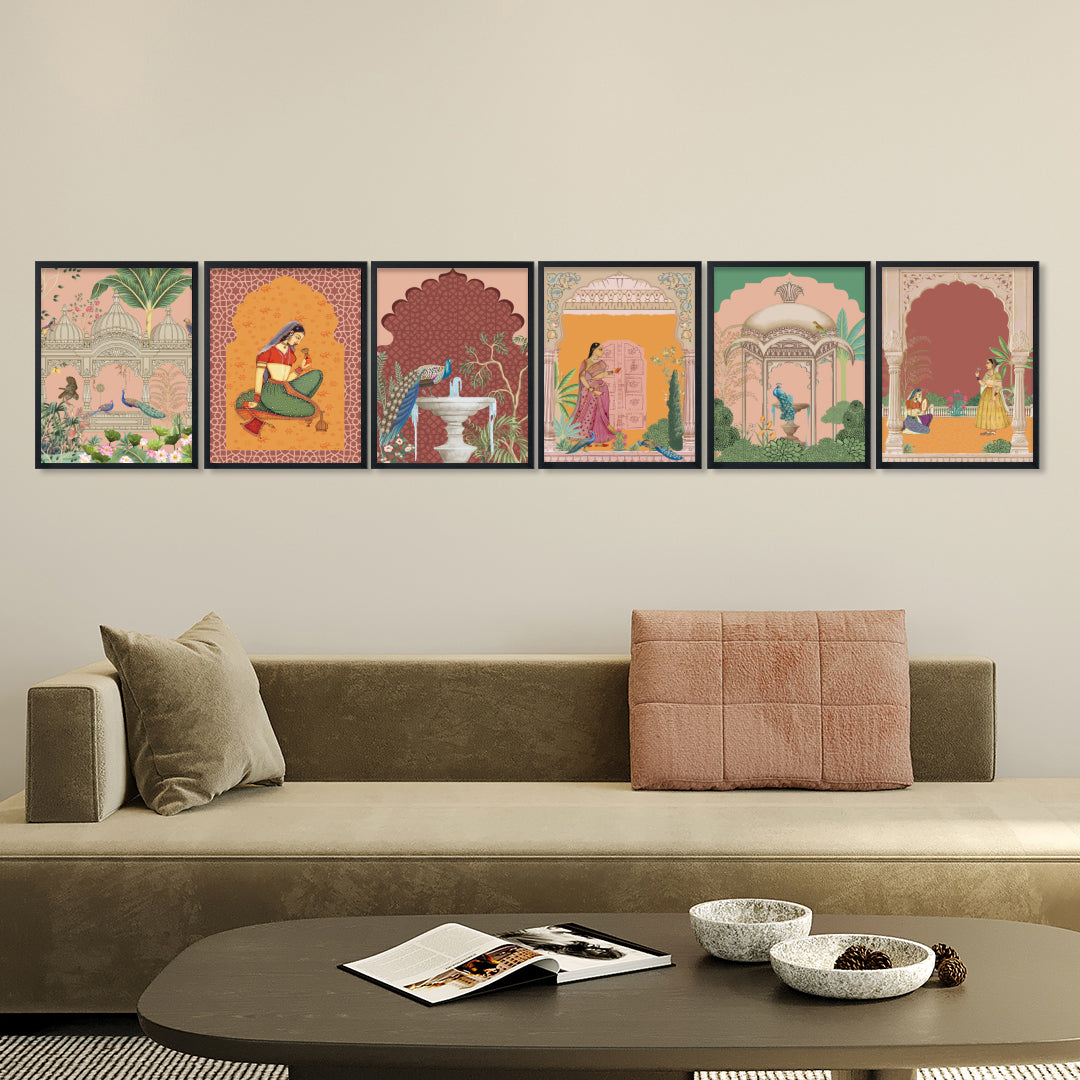 Royal Courtyard Wall Frame Set