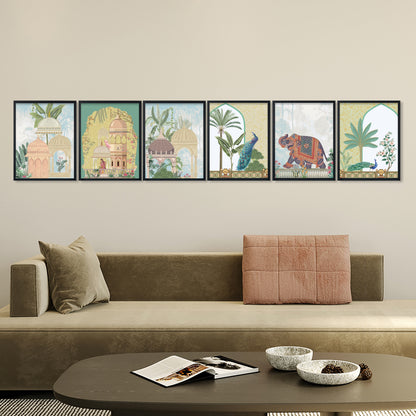 Royal Palace Wall Frame Set
