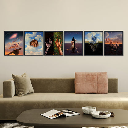 Dreamscape Surreal Art Frame Set