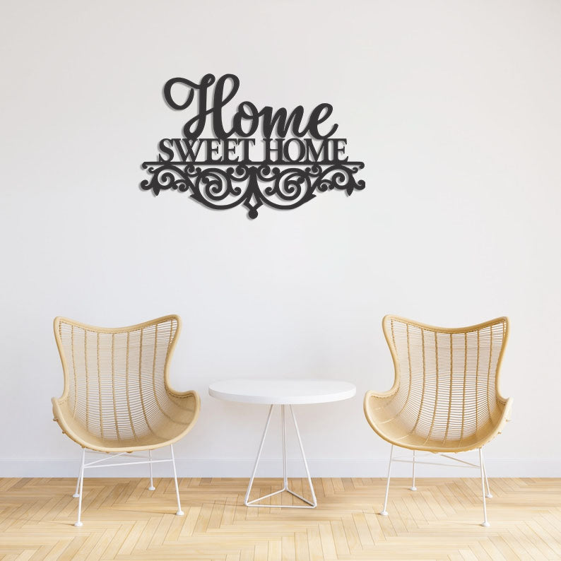 Home Sweet Home Pinewood Wall Art