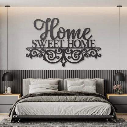 Home Sweet Home Pinewood Wall Art