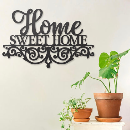 Home Sweet Home Pinewood Wall Art