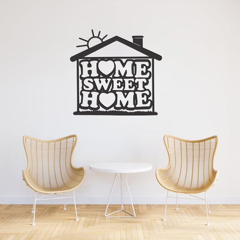 Home Sweet Home Pinewood Wall Art