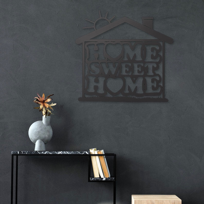 Home Sweet Home Pinewood Wall Art