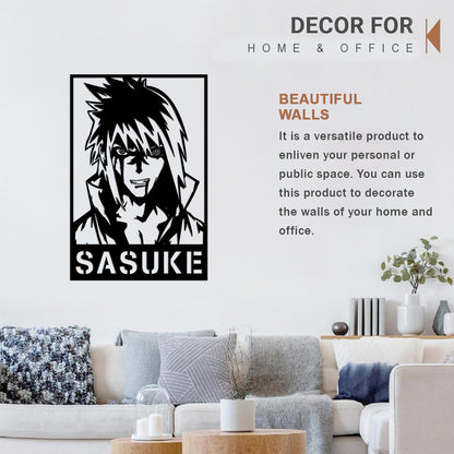 Sasuke Pinewood Wall Art