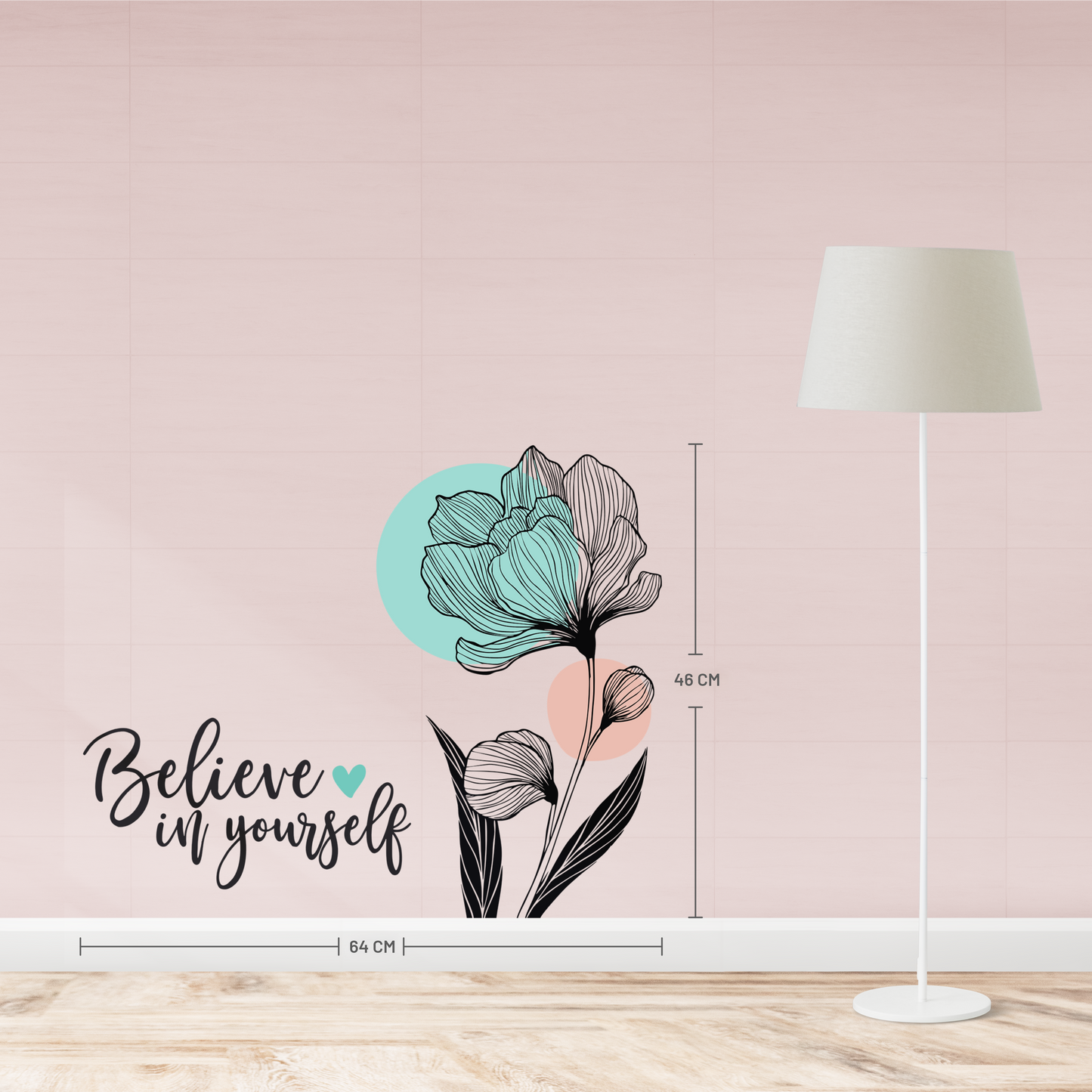 Believe in Yourself Wall Sticker