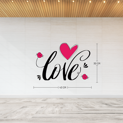Love Heart Wall Sticker