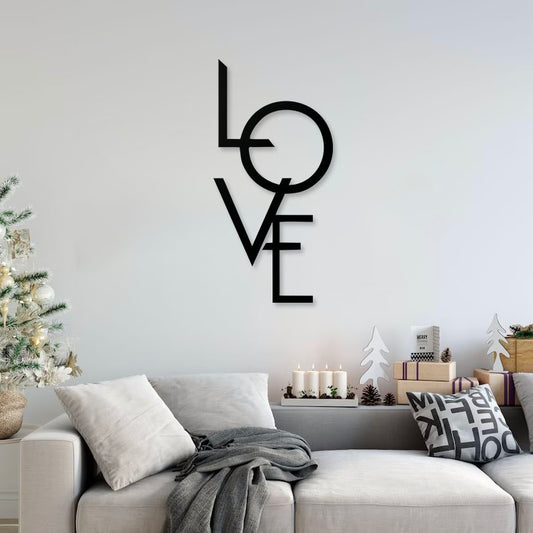 LOVE Pinewood Wall Art