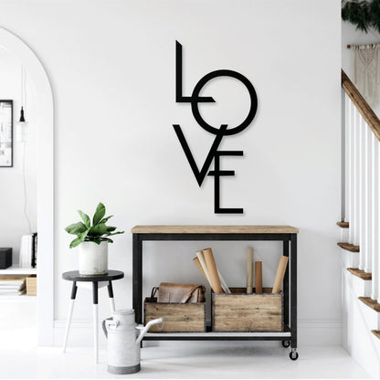 LOVE Pinewood Wall Art