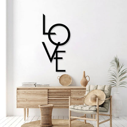 LOVE Pinewood Wall Art