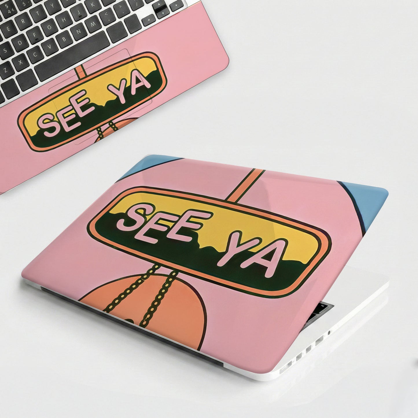 See Ya Pastel Vinyl Laptop Skin