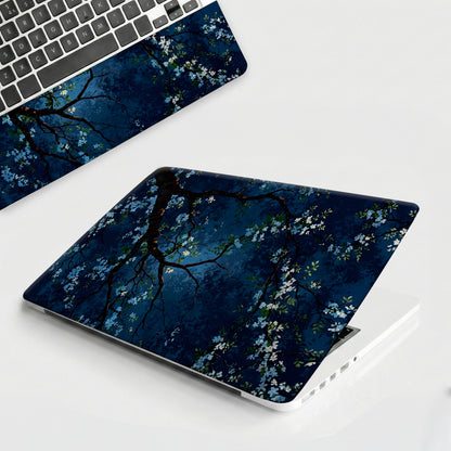 Midnight Blossom Artistic Laptop Skin