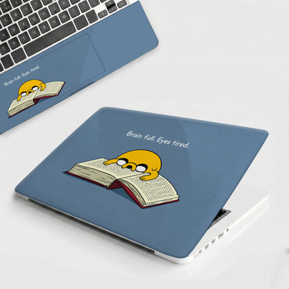 Brain Full Eyes Tired Aesthetic Laptop Skin