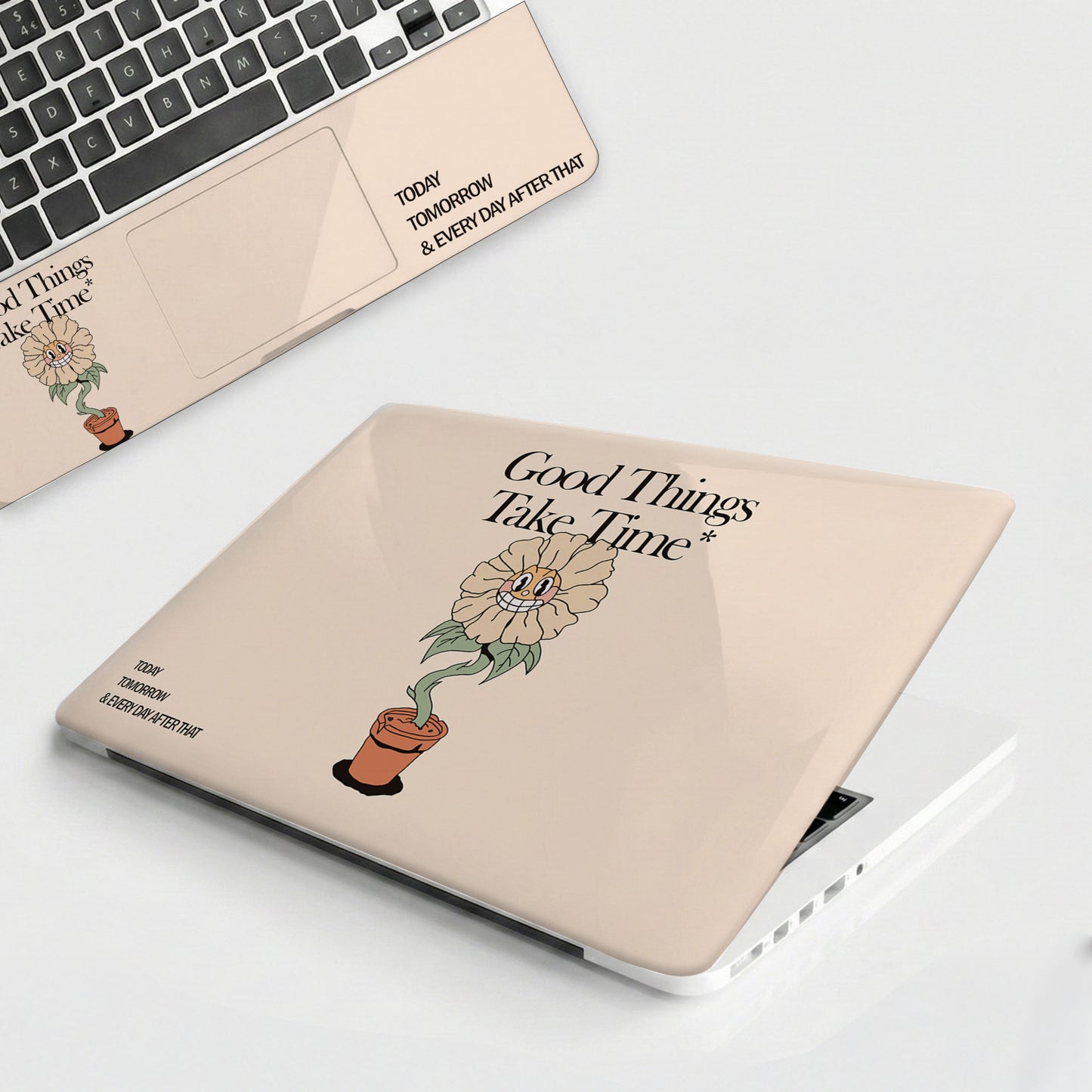 Good Things Take Time Graphic Laptop Skin