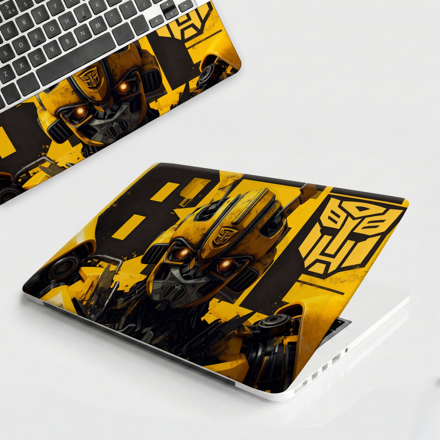 Autobot Bumblebee Tech Aesthetic Sci-Fi Laptop Skin