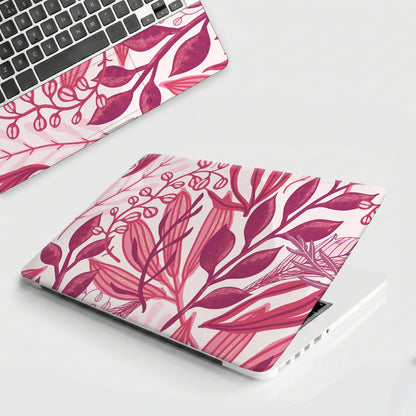 Pink Botanical Laptop Skin