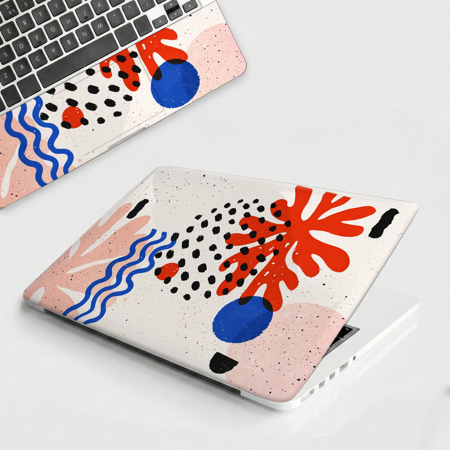 Boho Abstract Forms Laptop Skin