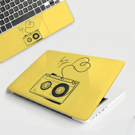 Mixtape Love Artistic Laptop Skin