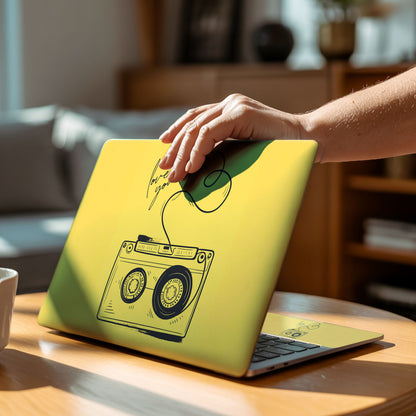 Mixtape Love Artistic Laptop Skin