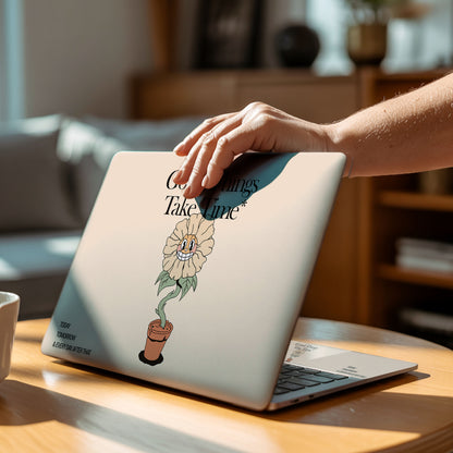 Good Things Take Time Graphic Laptop Skin