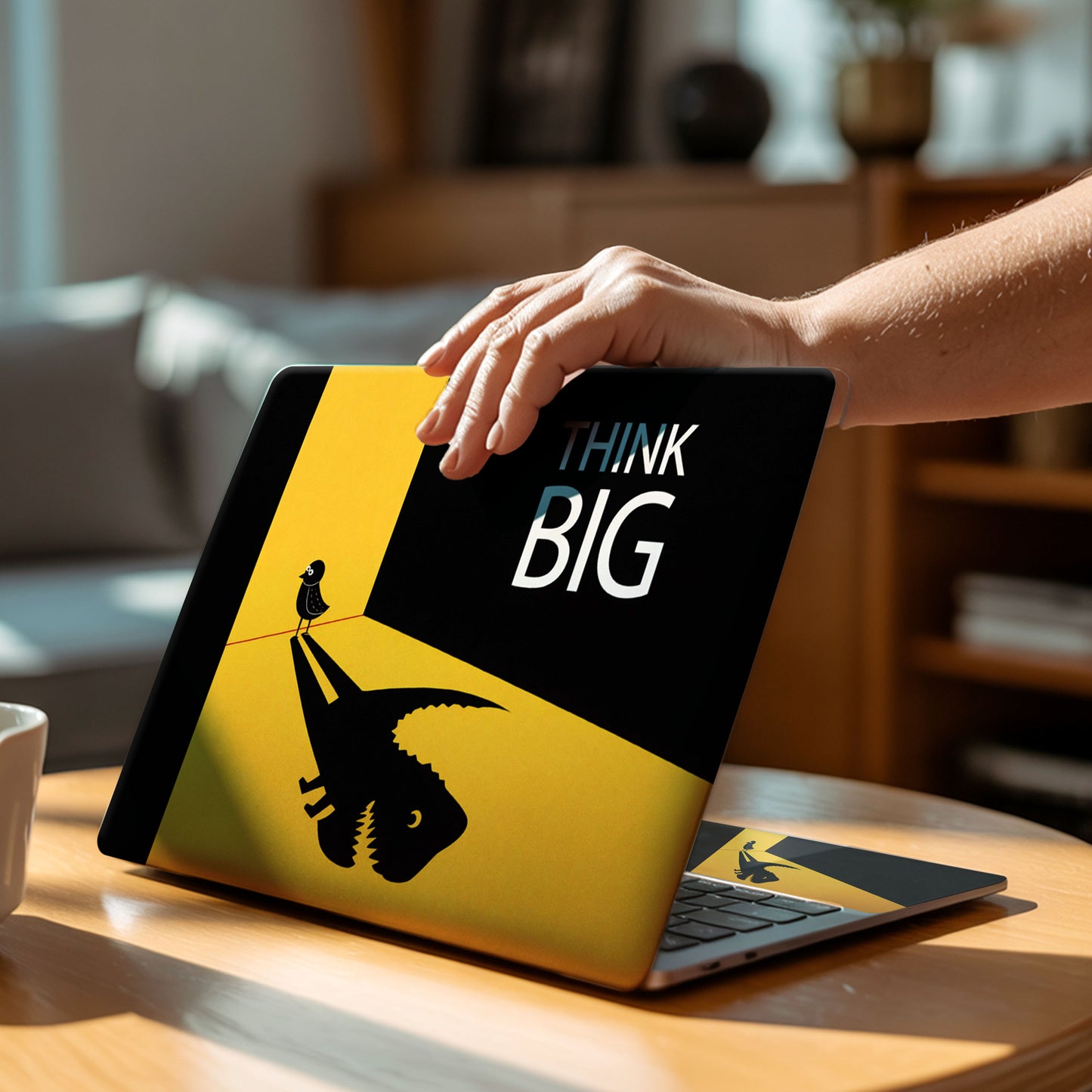 Think Big Creative Aesthetic Laptop Skin