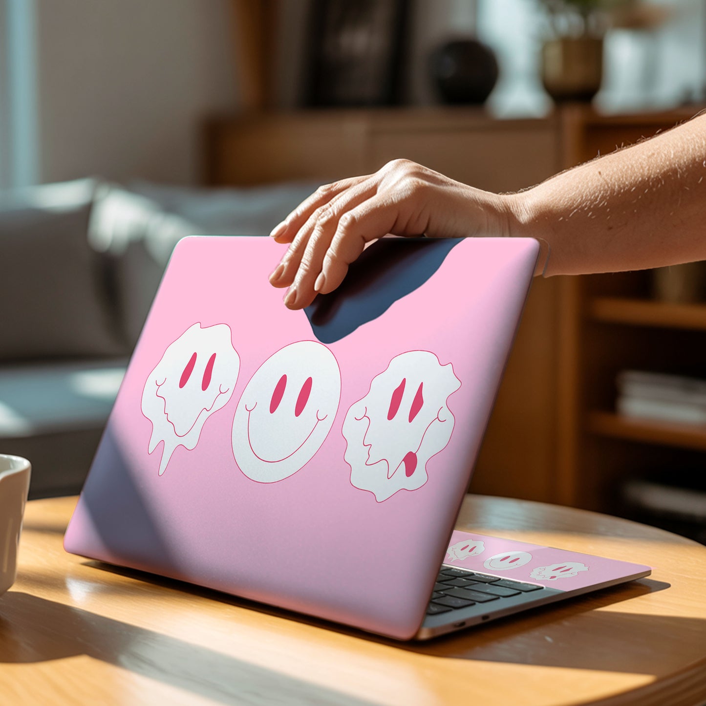 Happy Vibes Laptop Skin