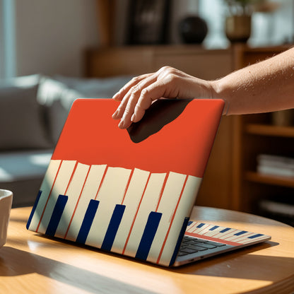 Piano Keys Artistic Minimalist Laptop Skin