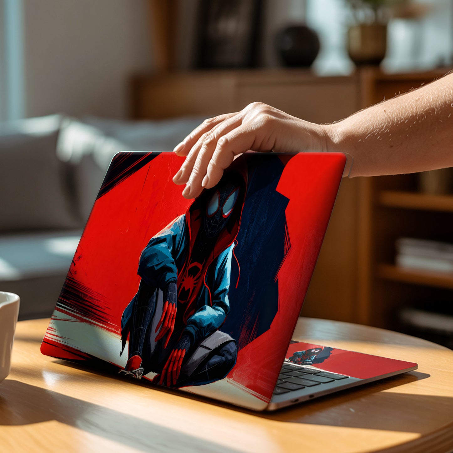 Midnight Spider Anime Style Aesthetic Laptop Skin