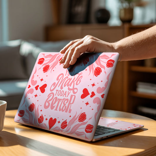 Make Today Better Laptop Skin