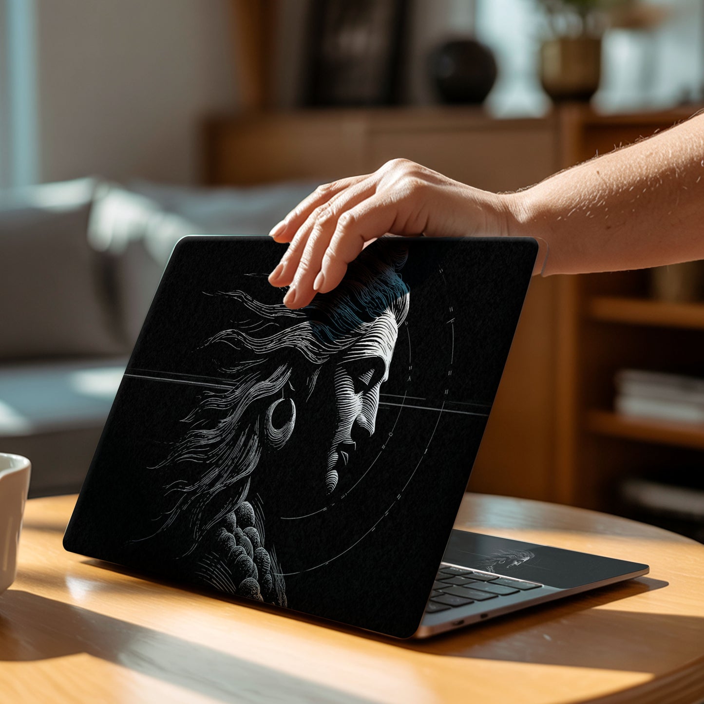 Divine Mahakal Artistic Graphic Laptop Skin