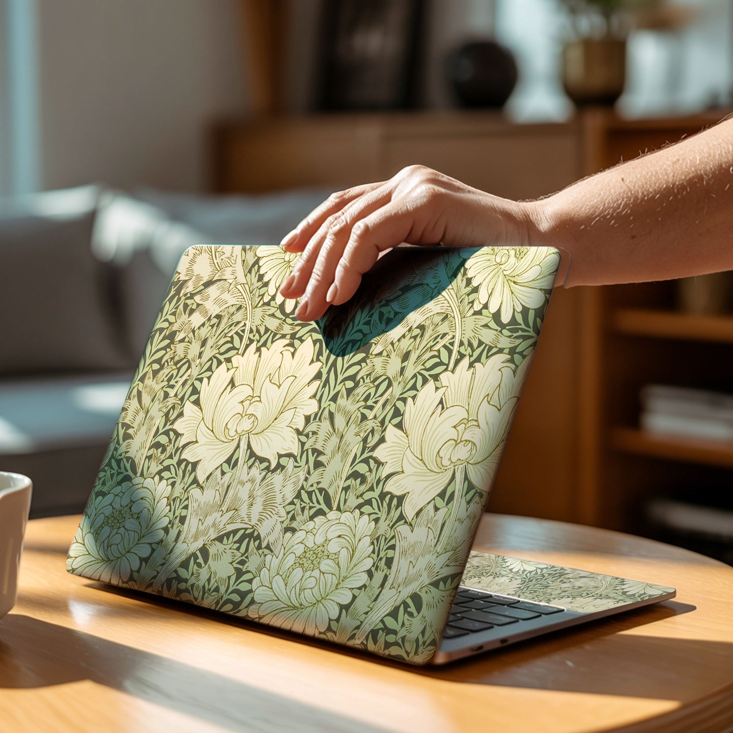 Vintage Floral Laptop Skin