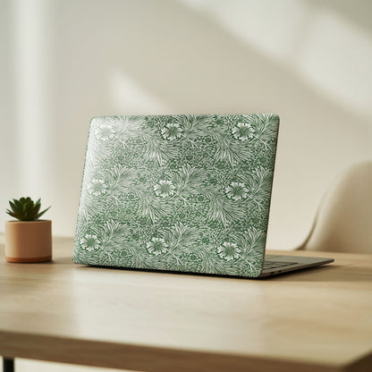 Vintage Sage Flora Laptop Skin