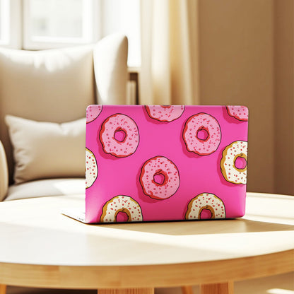 Pink Donut Laptop Skin