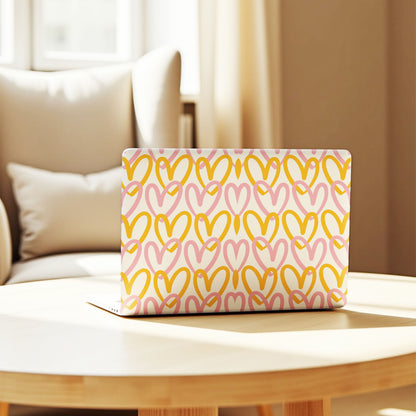 Pastel Hearts Laptop Skin