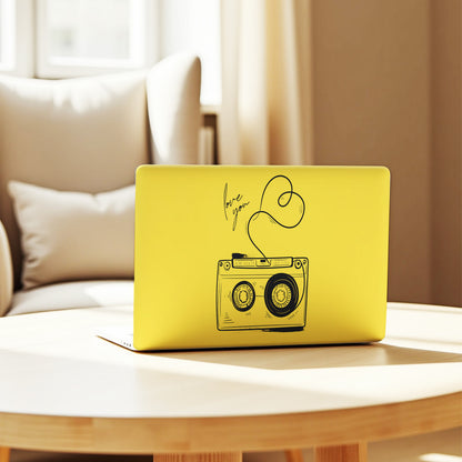 Mixtape Love Artistic Laptop Skin