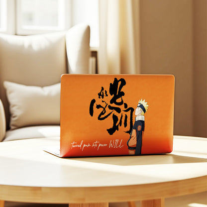 Will of Fire Minimalist Anime Aesthetic Laptop Skin