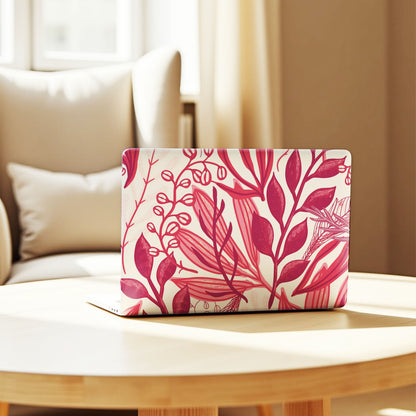 Pink Botanical Laptop Skin