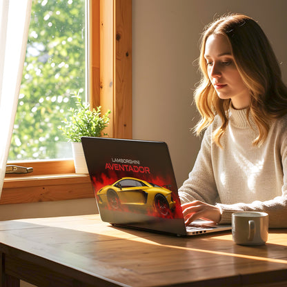 Lamborghini Aventador Laptop Skin