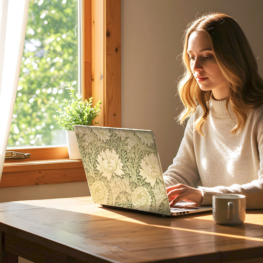 Vintage Floral Laptop Skin