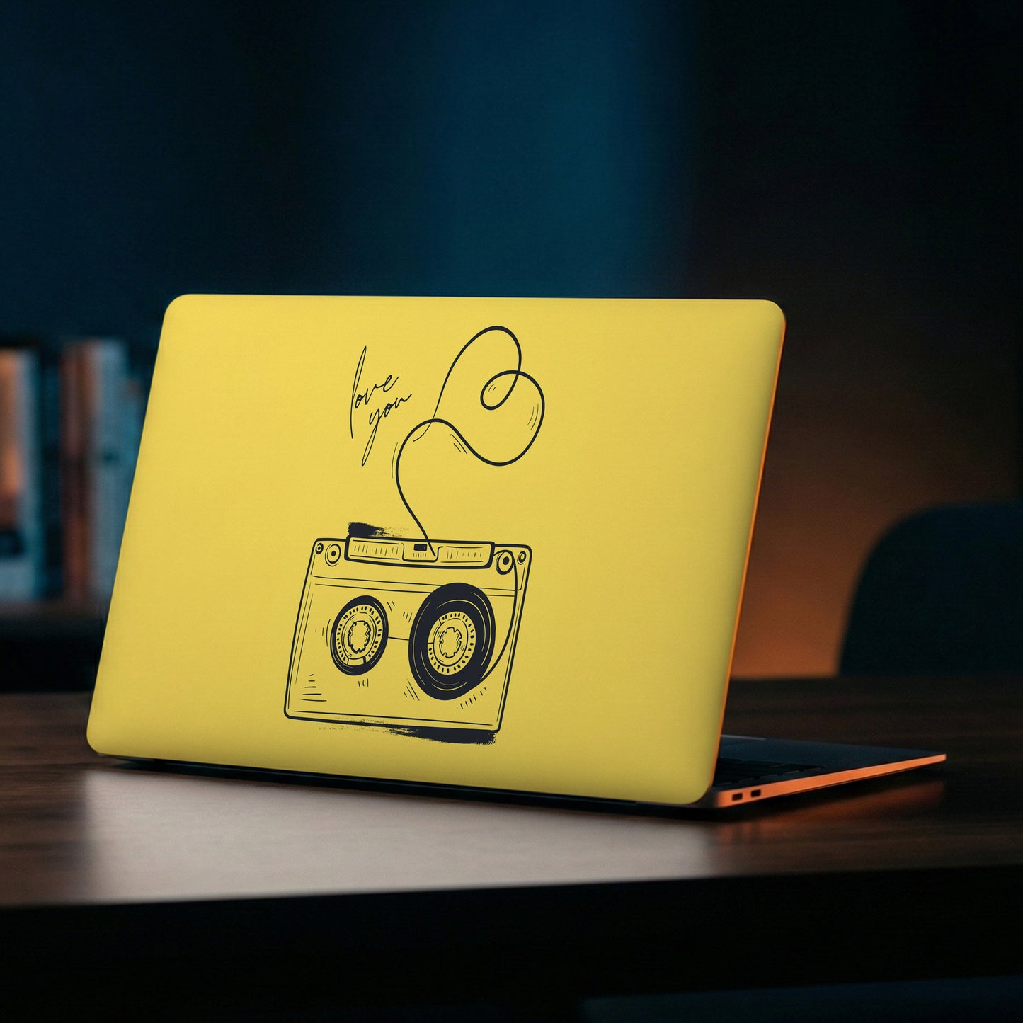 Mixtape Love Artistic Laptop Skin