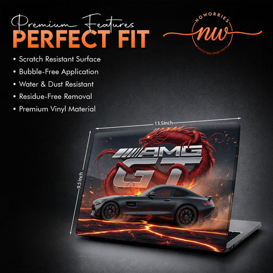 AMG GT Beast Mode Laptop Skin