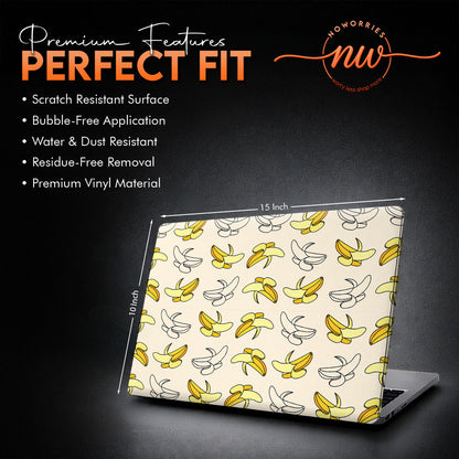 Banana Pop Laptop Skin