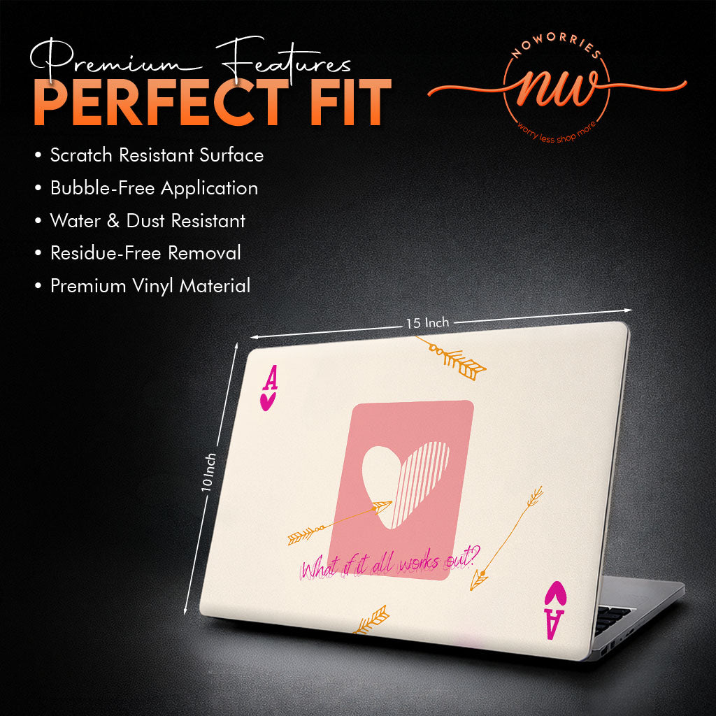 Cupid Hearts Laptop Skin