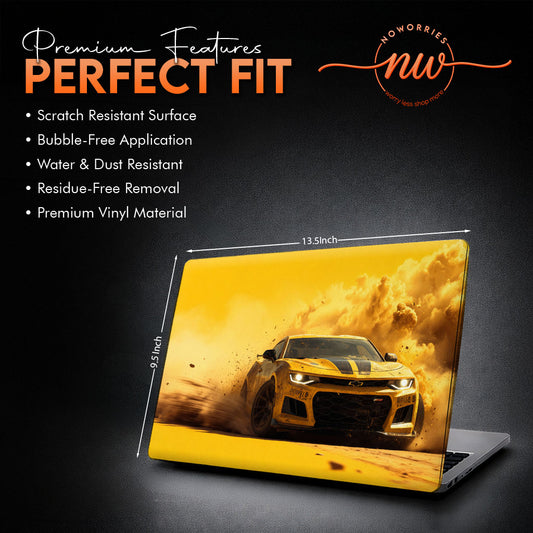 Camaro Desert Drift Laptop Skin