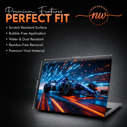 F1 Speed Demon Laptop Skin