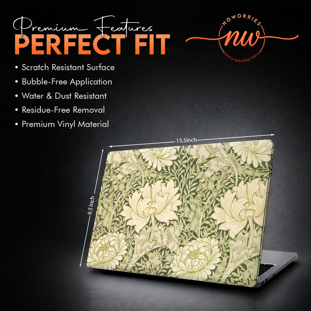 Vintage Floral Laptop Skin