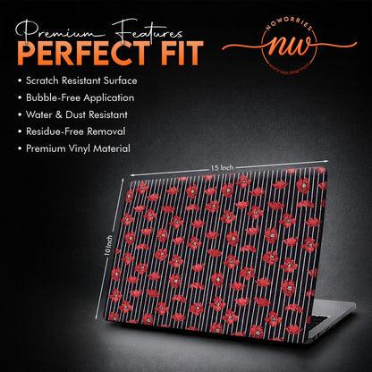Midnight Bloom Laptop Skin