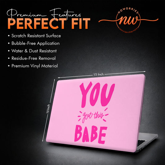 You Got This Laptop Skin