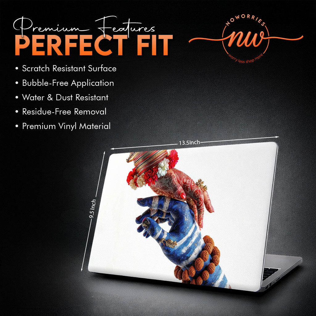 Divine Union Shiva & Parvati Premium Laptop Skin