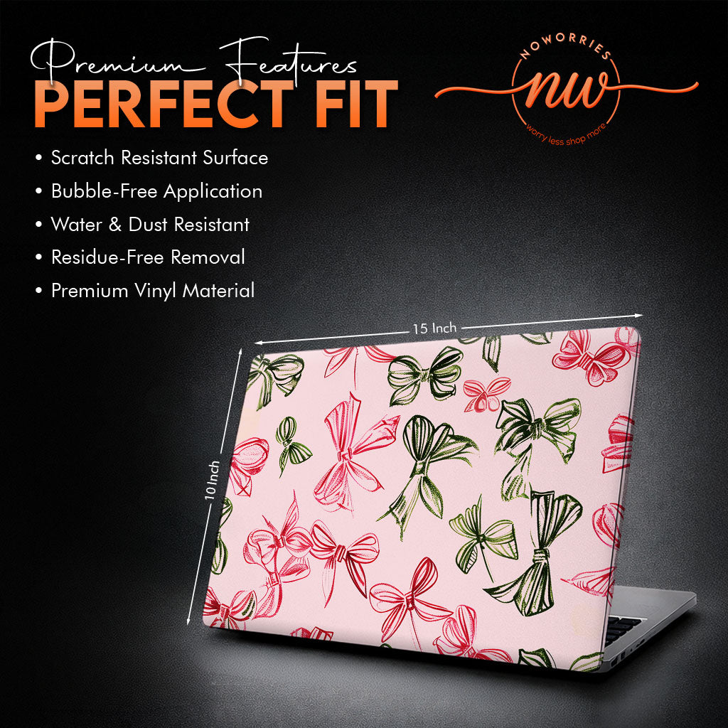 Cute Bow Laptop Skin